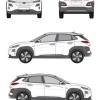 935-825 Hyundai Kona 5d (I - standard roof) (2017-->)