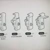 Clamp Kit TO90/91 , TOYOTA Mountain Top Roll Montaj Parçası