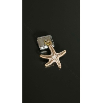 Charm, İtalyan Bileklik için, Kararmayan, Deniz Yıldızı, BİLEKLİK DAHİL DEĞİL, Gümüş Renk, Model31