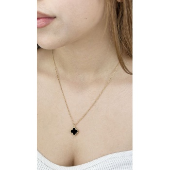 Kolye, Kararmayan Paslanmaz Çelik, Altın Renk, Model228