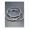 Zirkon Taşlı, 3lü Lastikli Bileklik 167, Silver Renk