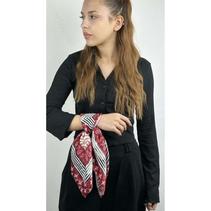 Çok renkli, Fular 31, 56cmx56cm