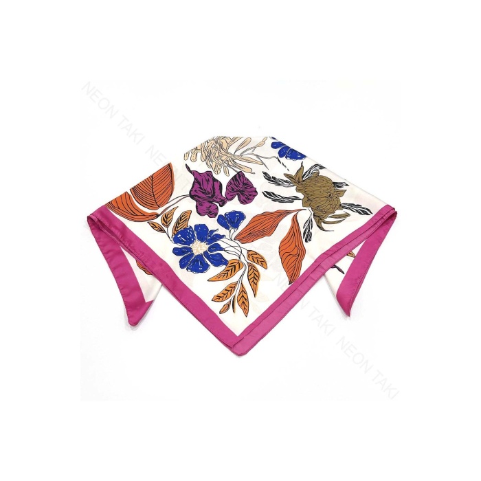 Çok Renkli, Fular 1, 54cmx54cm