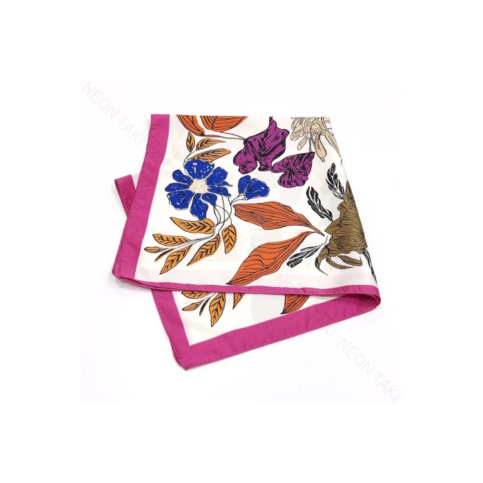 Çok Renkli, Fular 1, 54cmx54cm