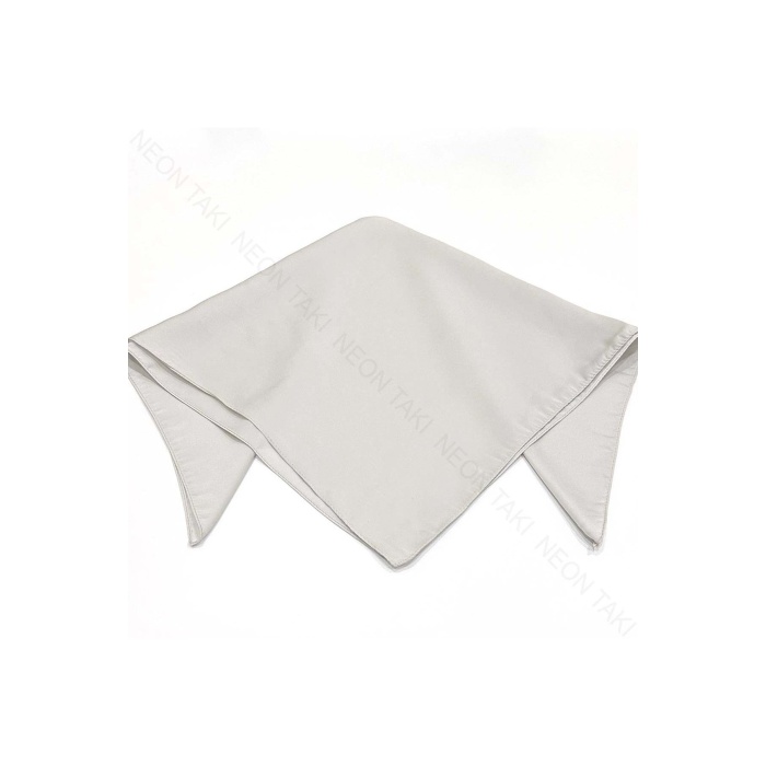 Açık Gri Renk, Fular 11, 57cmx57cm