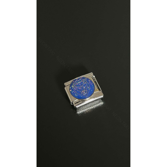 Aslan Burcu, Italyan Nom Bileklik Için Çelik 19, Kasa Gümüş Renk