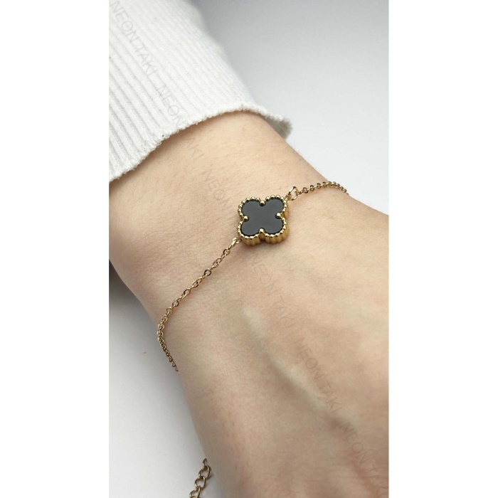 Bileklik, Kararmayan Paslanmaz Çelik, Altın Renk, Model381