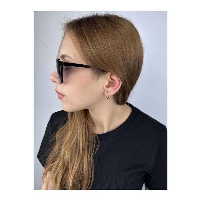 Küpe, Kararmayan Paslanmaz Çelik, Halka Model, Gümüş Renk, Model423