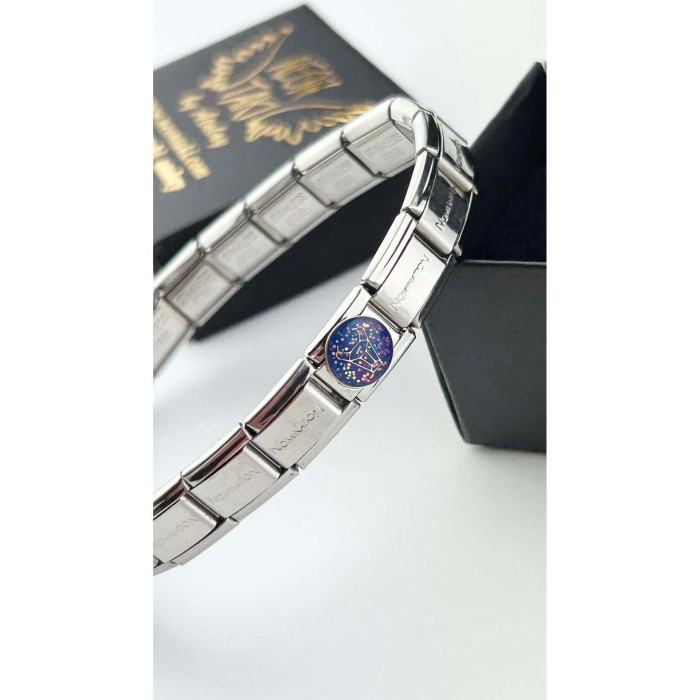 Charm, İtalyan Bileklik için, Kararmayan , Koç Burcu, BİLEKLİK DAHİL DEĞİL, Gümüş Renk, Model20