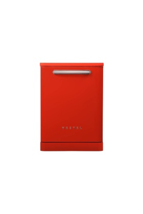 BM 5011 Retro Kırmızı Bulaşık Makinesi