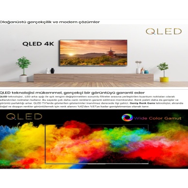 50 127 Ekran Ultrahd 4k Qled Smart Led Tv (İHRACAT ÜRÜNÜ)