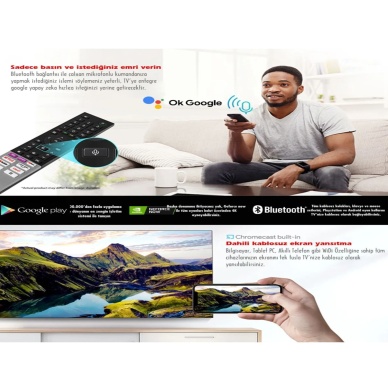 43 / 109 Ekran Uydu Alıcılı Full Hd Android Led Tv Refurbished - 2 Yıl Garanti