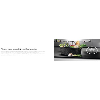 7000 Series 186cm No-Frost Dondurucusuz Solo Buzdolabı (Vestel Garantili)