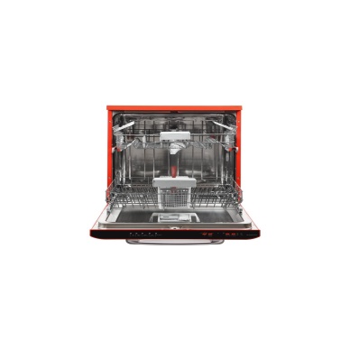 BM 5011 Retro Kırmızı Bulaşık Makinesi