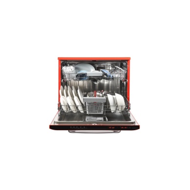 BM 5011 Retro Kırmızı Bulaşık Makinesi