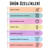 Çocuk Bebek odası eğitici oyun Halısı Trafik temalı Gri Halı Kaymaz