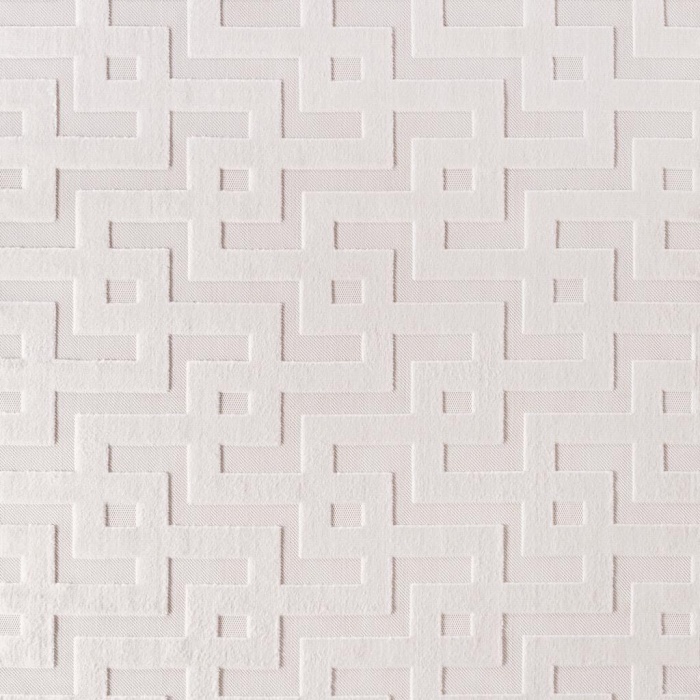 Krem Sisal Labirent desenli Halı İç Dış Mekan Teras Balkon Salon Mutfak Oda Çocuk Halısı