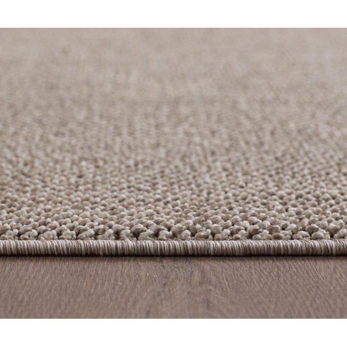 Yumuşak Bukleli Sisal Jüt Salon Oturma Odası Kahverengi Renkli Halı