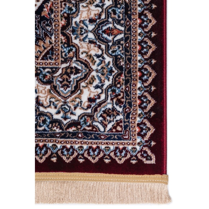 Doğu’nun Rüyası mistik ve zarif bir çağrışım Geleneksel İran Halısı Desenli Kırmızı Tonlarda Halı