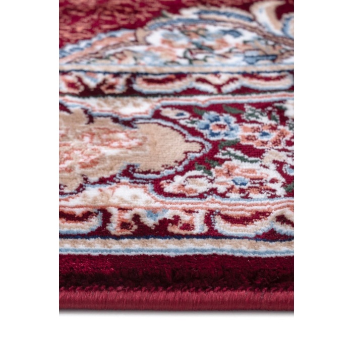 Evinize Ruh Katacak Geleneksel İran Halısı Desenli Kırmızı Tonlarda Halı