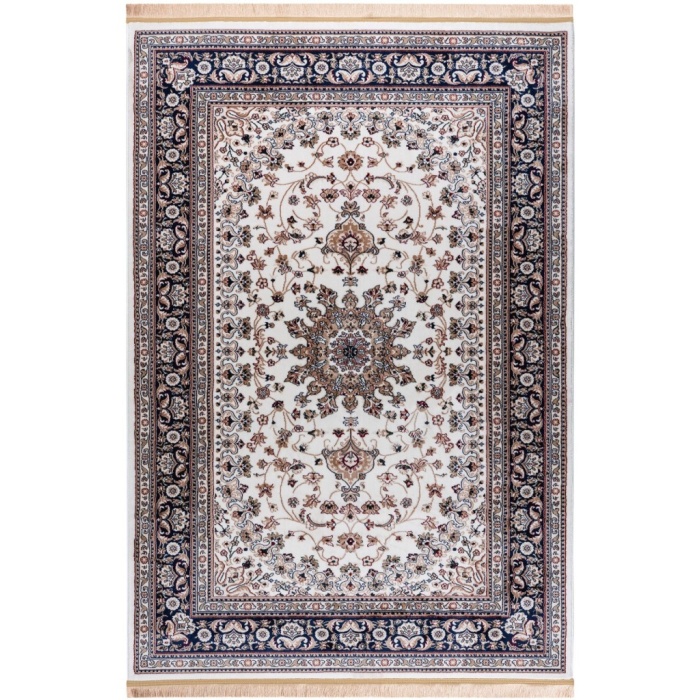 Salonunuza Asalet Katacak İran Tarzı Model Krem Tonlarında Halı