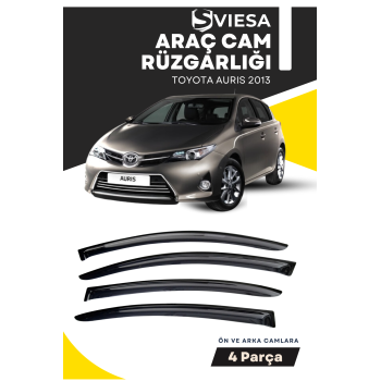 TOYOTA AURIS 2013  uyumlu oto camlara özel ölçü cam rüzgarlığı rüzgarlık