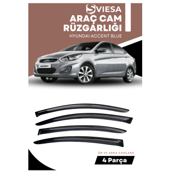 HYUNDAI ACCENT BLUE  uyumlu oto camlara özel ölçü cam rüzgarlığı rüzgarlık