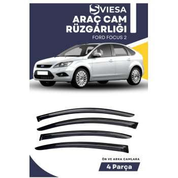 FORD FOCUS 2  uyumlu oto camlara özel ölçü cam rüzgarlığı rüzgarlık