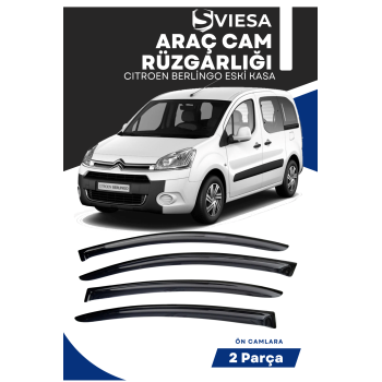 CITROEN BERLİNGO ESKİ KASA uyumlu oto camlara özel ölçü cam rüzgarlığı rüzgarlık