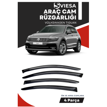 VOLKSWAGEN TIGUAN  uyumlu oto camlara özel ölçü cam rüzgarlığı rüzgarlık