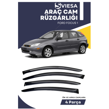 FORD FOCUS 1  uyumlu oto camlara özel ölçü cam rüzgarlığı rüzgarlık