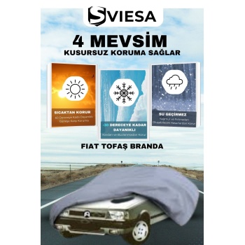 Fiat Tofaş Branda Lüx Kalite Oto Brandası,araba Çadırı