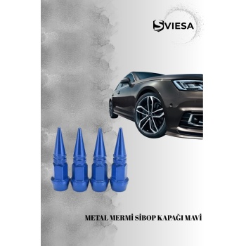 Metal Sivri Sibop Kapağı 4lü