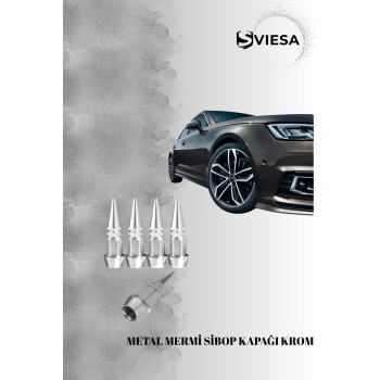Metal Sivri Sibop Kapağı 4lü