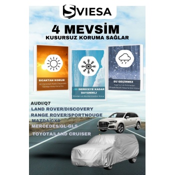 Suv Araca Özel Uyumlu Branda Lüx Kalite Oto Brandası,araba Çadırı