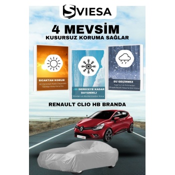 Renault Clio Hb Uyumlu Branda Lüx Kalite Oto Brandası,araba Çadırı