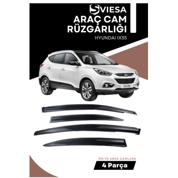 HYUNDAI IX35 uyumlu oto camlara özel ölçü cam rüzgarlığı rüzgarlık