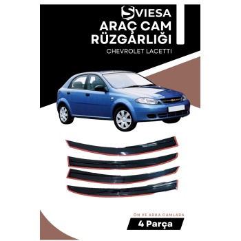 CHEVROLET LACETTI uyumlu oto camlara özel ölçü cam rüzgarlığı rüzgarlık
