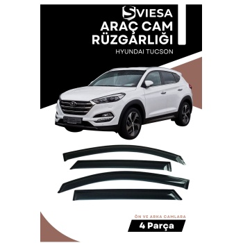 HYUNDAI TUSCON uyumlu oto camlara özel ölçü cam rüzgarlığı rüzgarlık
