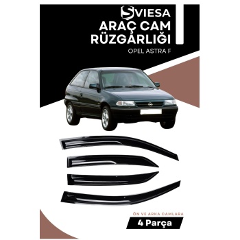 OPEL ASTRA F uyumlu oto camlara özel ölçü cam rüzgarlığı rüzgarlık