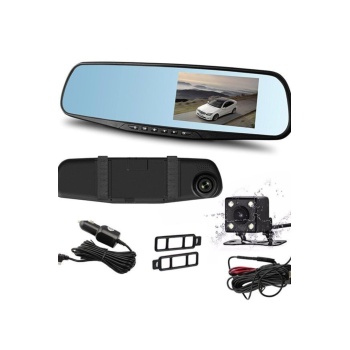 3.5 Inç Kameralı Dikiz Aynası Geri Görüş Kameralı Park Sensörü 1080p Hd Dikiz