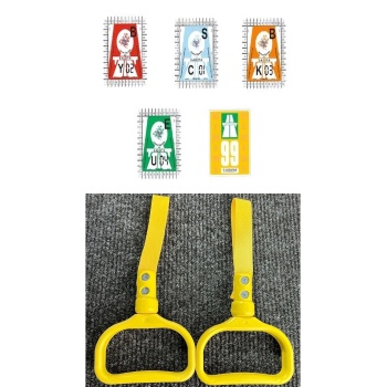 Ön Cam Gümrük Pulu & Sarı Elçek Tutamaç 2 Adet