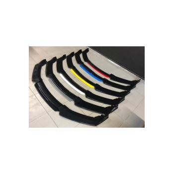 Ford Courier 4 Parça Ön Lip Üniversal Ön Tampon Eki Piano Black