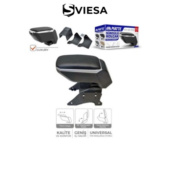 Tüm Araçlara Uygun Matte Kol Dayama Kolçak Lüks 4 Adet Vida Ile Monte Edilir