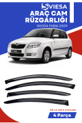 SKODA FABIA 2009  uyumlu oto camlara özel ölçü cam rüzgarlığı rüzgarlık