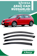SEAT LEON 2010  uyumlu oto camlara özel ölçü cam rüzgarlığı rüzgarlık