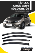 TOYOTA AURIS 2013  uyumlu oto camlara özel ölçü cam rüzgarlığı rüzgarlık