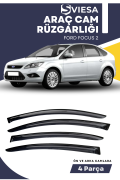 FORD FOCUS 2  uyumlu oto camlara özel ölçü cam rüzgarlığı rüzgarlık