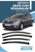 DACIA LOGAN MCV  uyumlu oto camlara özel ölçü cam rüzgarlığı rüzgarlık