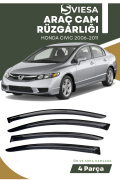 HONDA CIVIC 2006-2011  uyumlu oto camlara özel ölçü cam rüzgarlığı rüzgarlık